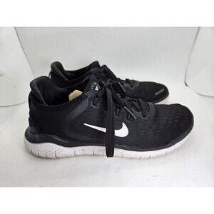 Nike Free RN 2018 Shoes Women's 6.5 Black Running Athletic Minimal Gym Sneakers